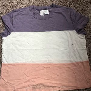 Maurice’s SS Striped Top-NWT